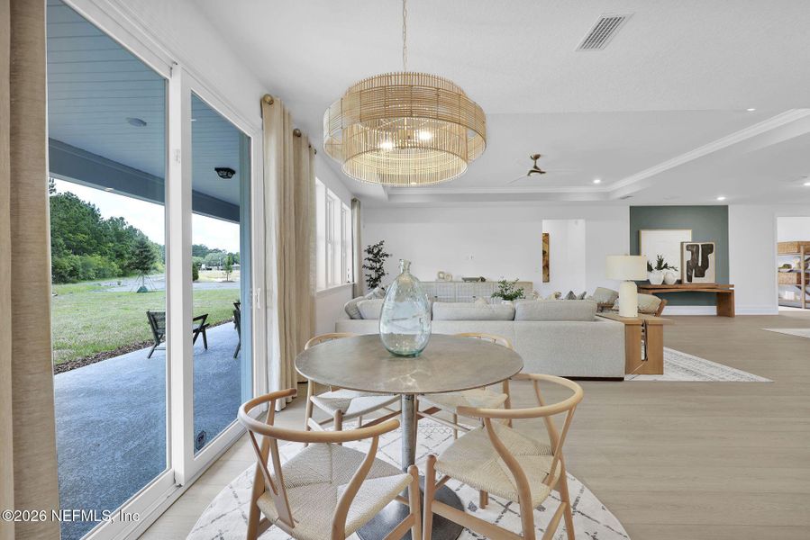 Furnished interior view inside a new home in Hyland Trail, Green Cove Springs (Image 18).