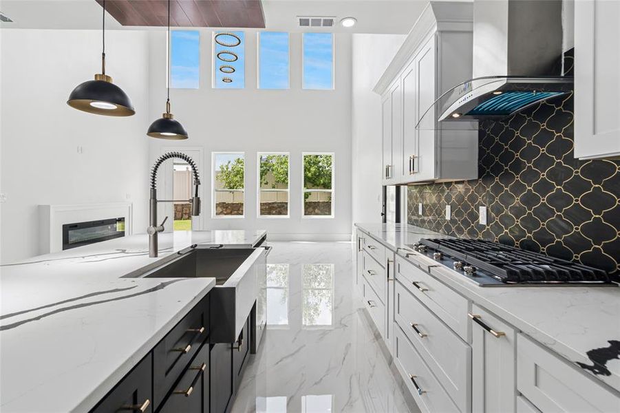 Furnished interior view inside a new home in , Irving (Image 13).