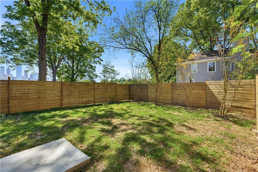 Exterior details and patio area of a home in , Atlanta (Image 23).