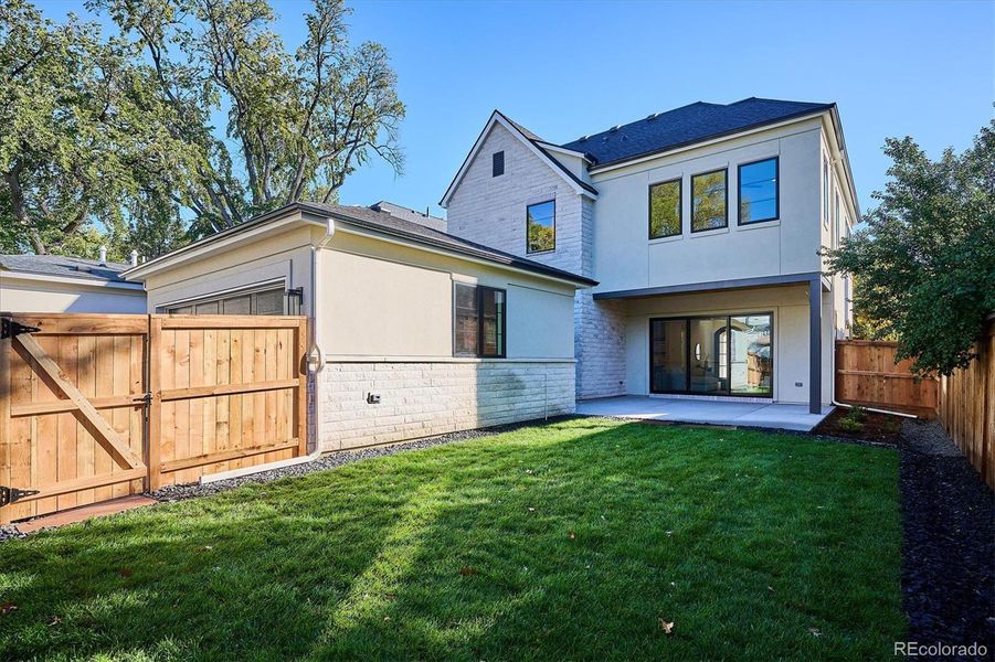 Exterior details and patio area of a home in , Denver (Image 26).