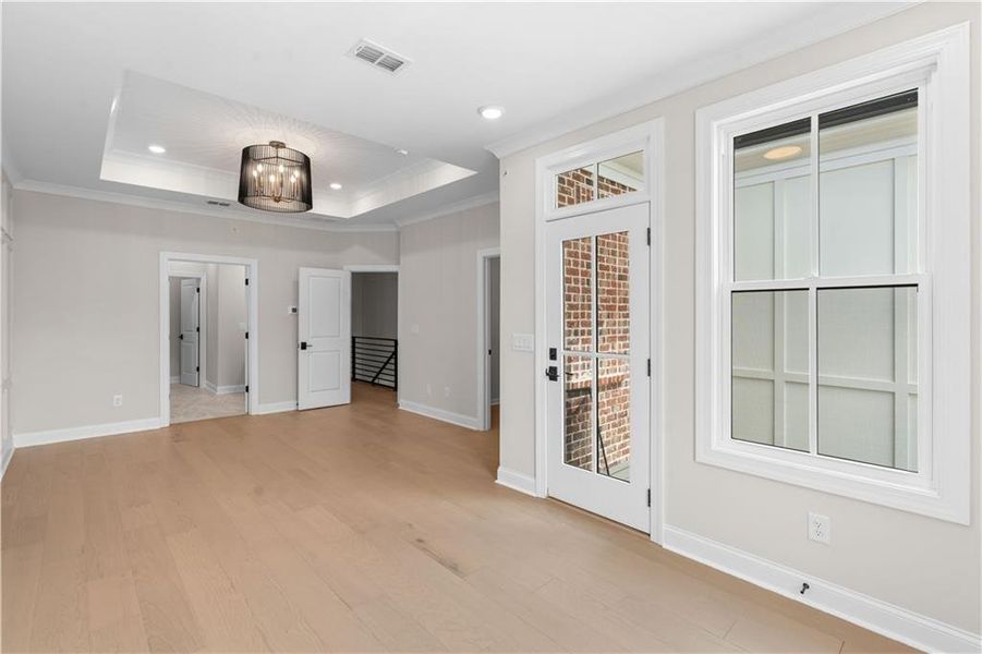 Spacious, unfurnished interior of a new home in Park Walke, Alpharetta (Image 34). Spacious, unfurnished interior of a new home in Park Walke, Alpharetta (Image 34).