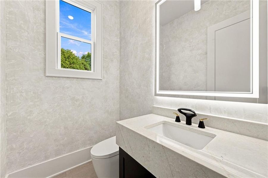 Furnished interior view inside a new home in , Buford (Image 36).