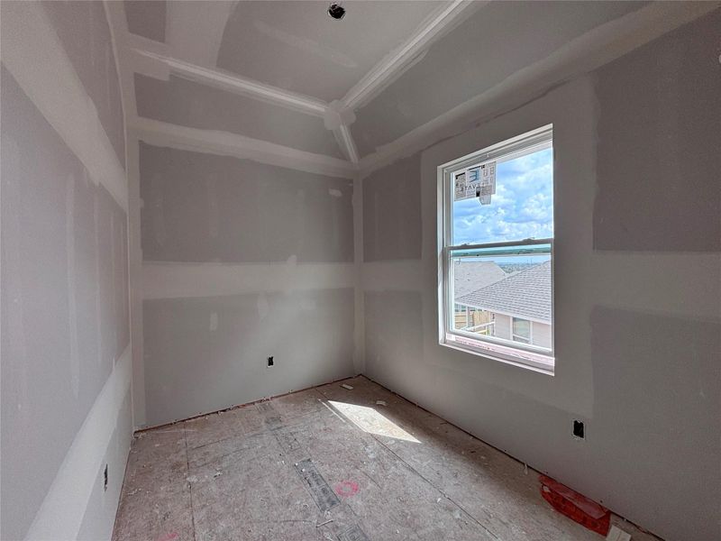 In-progress construction of a new home in The Colony 45s, Bastrop, TX (Image 14).