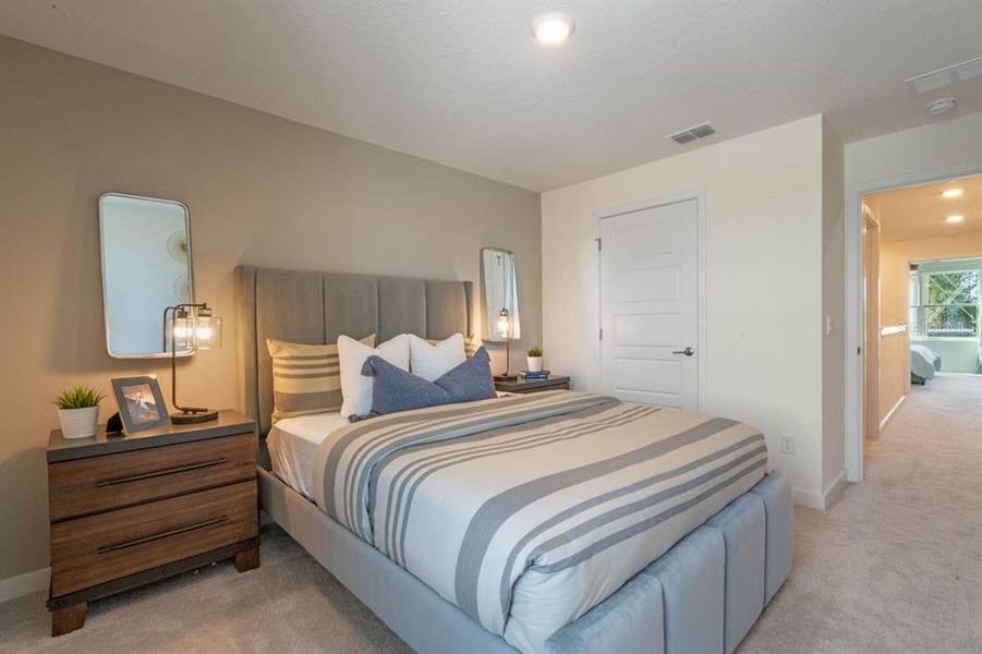 Furnished interior view inside a new home in , St. Cloud (Image 20). Furnished interior view inside a new home in , St. Cloud (Image 20).