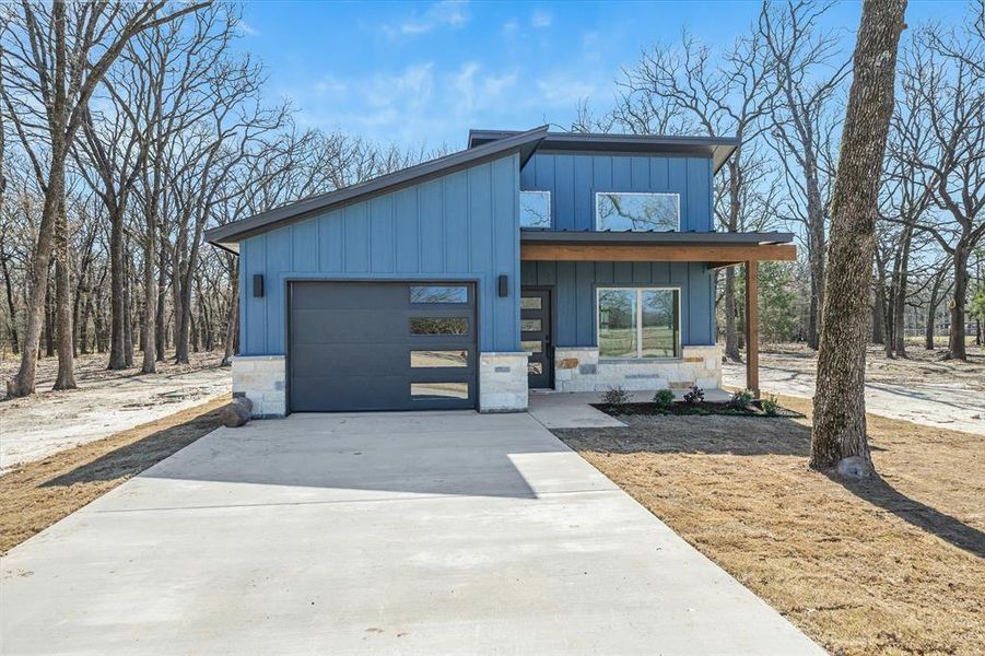 Garage pad for parking!