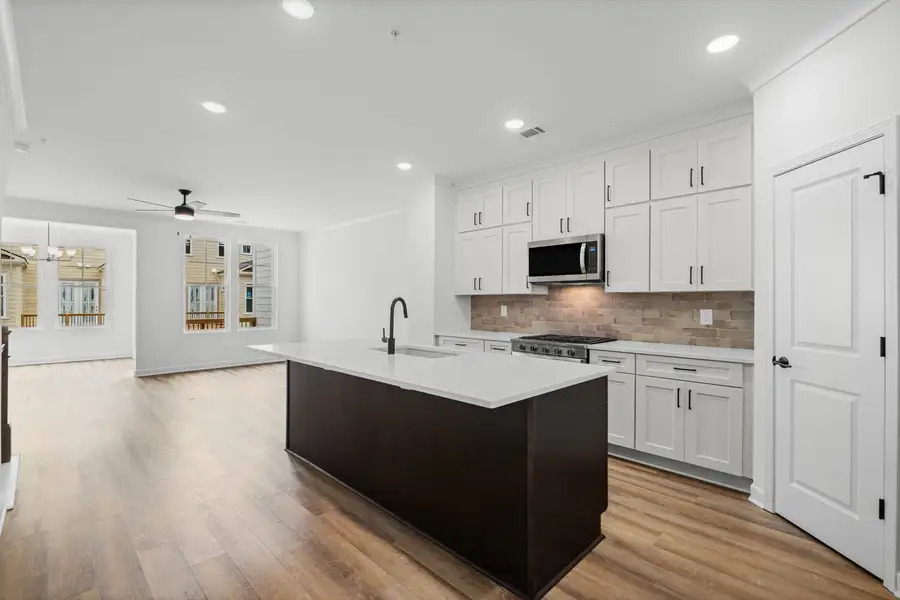 Furnished interior view inside a new home in The Village at River Green, Canton (Image 3).