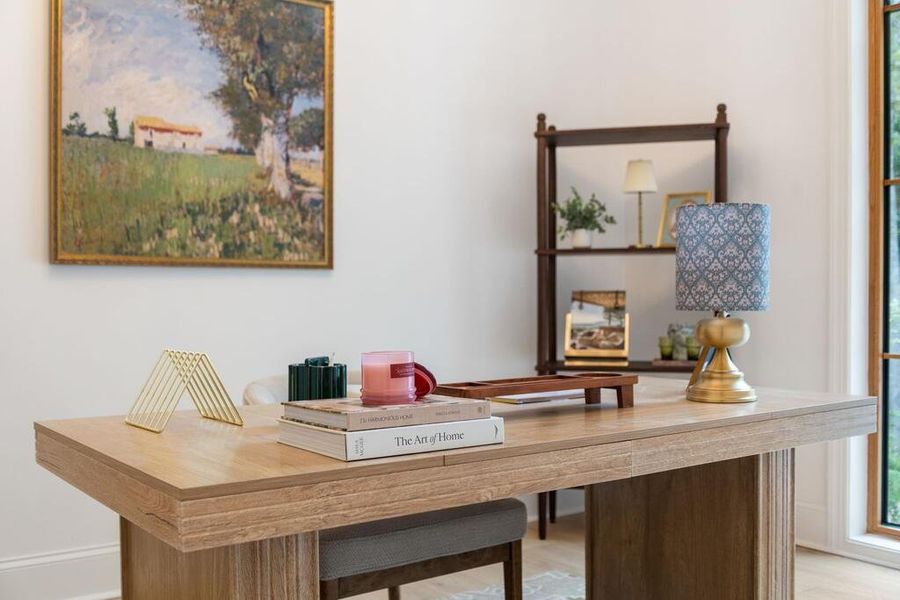 Furnished interior view inside a new home in , Ellijay (Image 14).