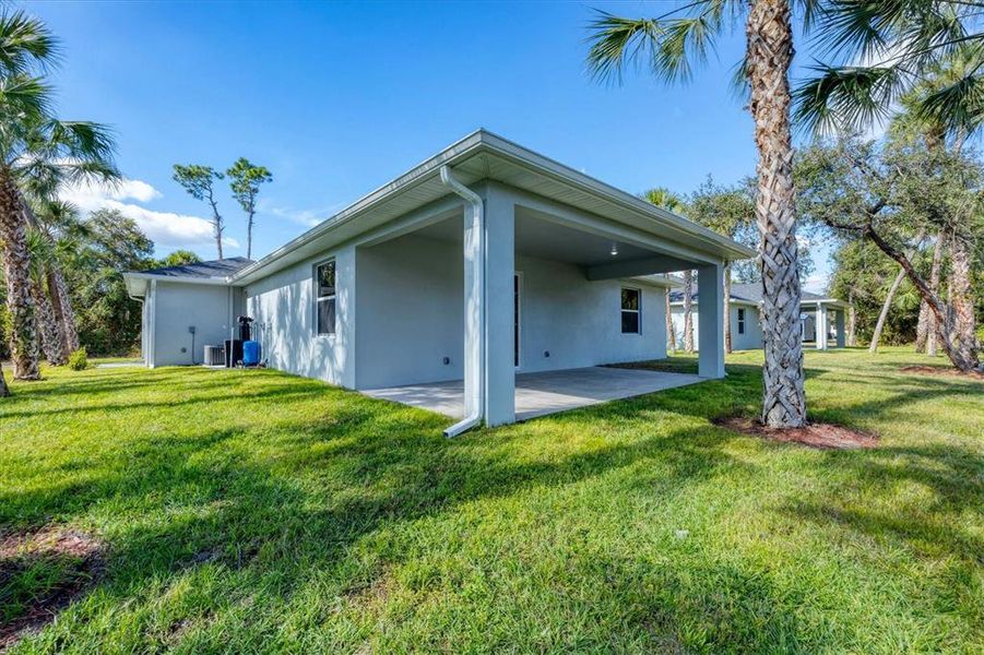 Exterior details and patio area of a home in , North Port (Image 3). Exterior details and patio area of a home in , North Port (Image 3).