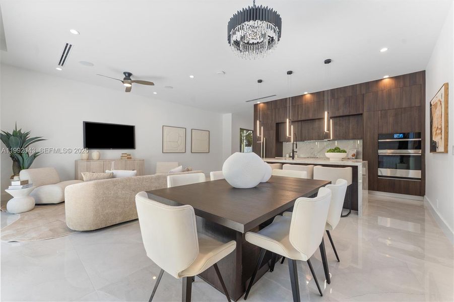 Furnished interior view inside a new home in , Fort Lauderdale (Image 5).