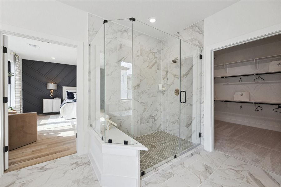 Furnished interior view inside a new home in Caywood Place, Houston (Image 5). Furnished interior view inside a new home in Caywood Place, Houston (Image 5).