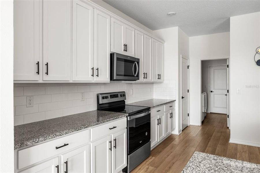 Furnished interior view inside a new home in Heron Bay, Palmetto (Image 12). Furnished interior view inside a new home in Heron Bay, Palmetto (Image 12).