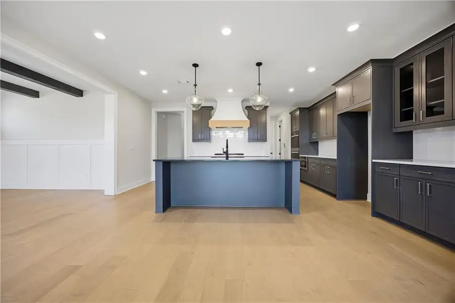 Furnished interior view inside a new home in Yellowstone Farms, Cumming (Image 11).