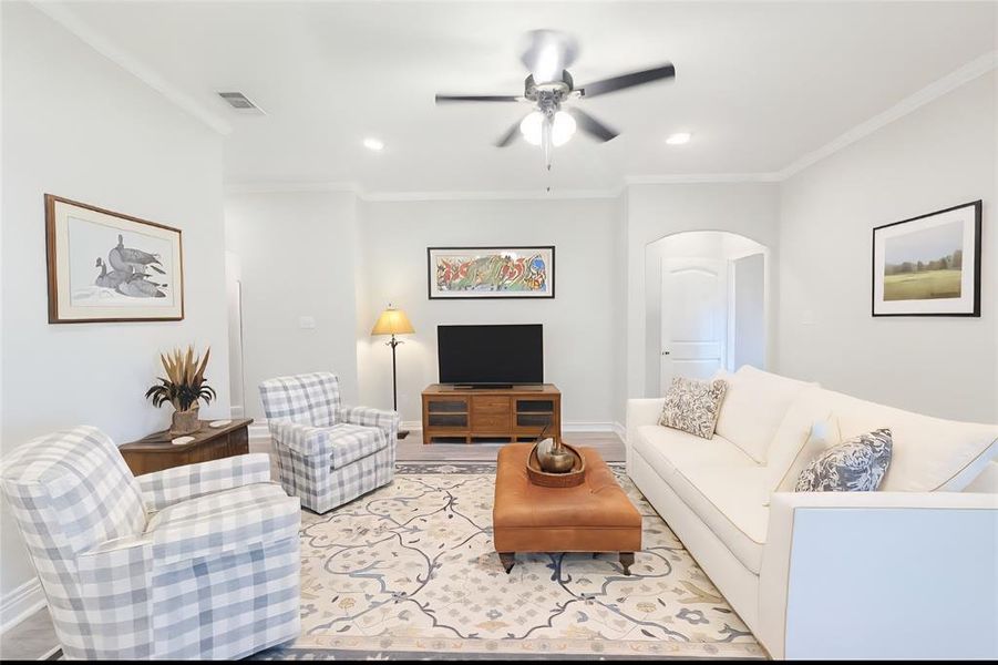 Furnished interior view inside a new home in , Greenville (Image 20). Furnished interior view inside a new home in , Greenville (Image 20).