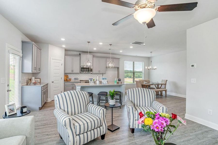 Furnished interior view inside a new home in , Bonaire (Image 11).