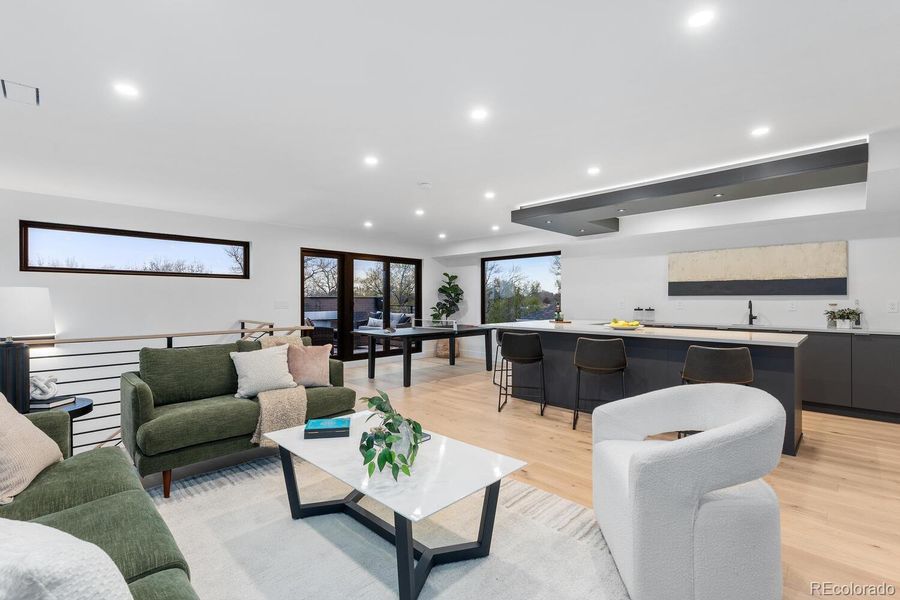 Furnished interior view inside a new home in , Denver (Image 25). Furnished interior view inside a new home in , Denver (Image 25).