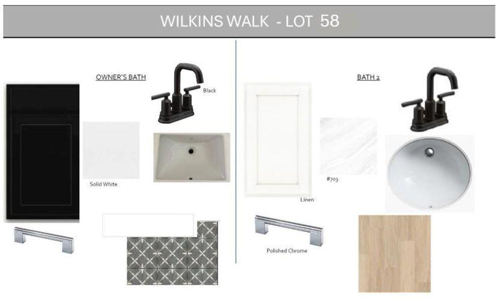 Sample of building materials used in homes in Wilkins Walk, Mableton (Image 27).