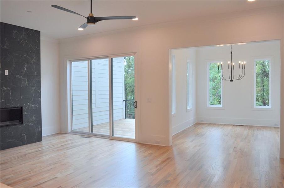 Spacious, unfurnished interior of a new home in The Carlyle, Marietta (Image 23).