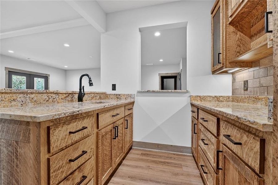 Furnished interior view inside a new home in , Ellijay (Image 13).