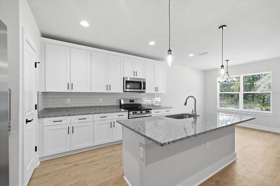 Furnished interior view inside a new home in , Weeki Wachee (Image 8).