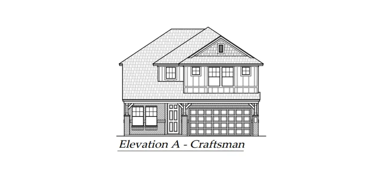 Representative rendering of the exterior for the Lincoln by Chesmar Homes (Image 3).