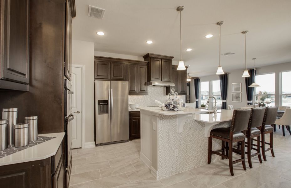 Representative furnished interior of a home built from the Napa Valley by Del Webb in Del Webb at Trinity Falls, McKinney (Image 11).
