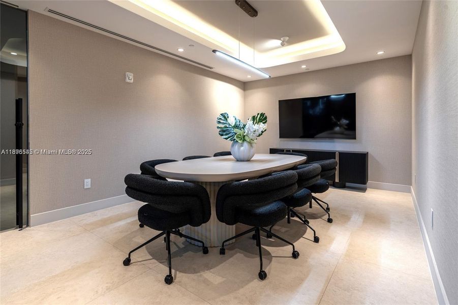 Furnished interior view inside a new home in , Miami (Image 18). Furnished interior view inside a new home in , Miami (Image 18).