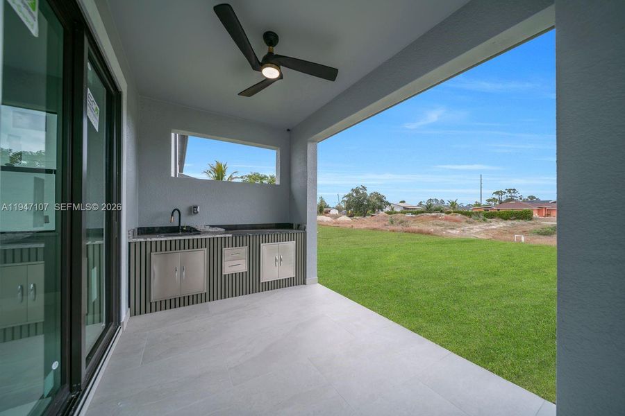 Exterior details and patio area of a home in , Lehigh Acres (Image 22).
