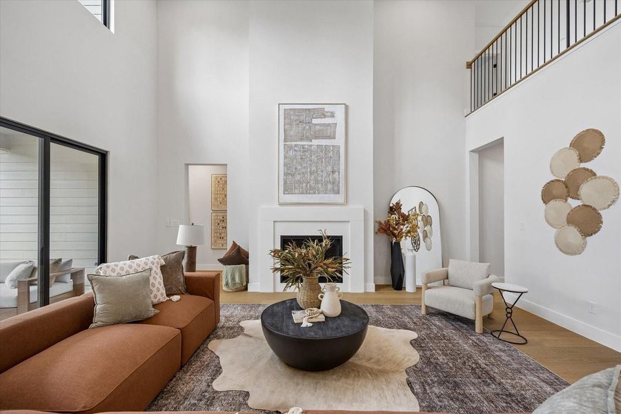 Furnished interior view inside a new home in , Houston (Image 37). Furnished interior view inside a new home in , Houston (Image 37).