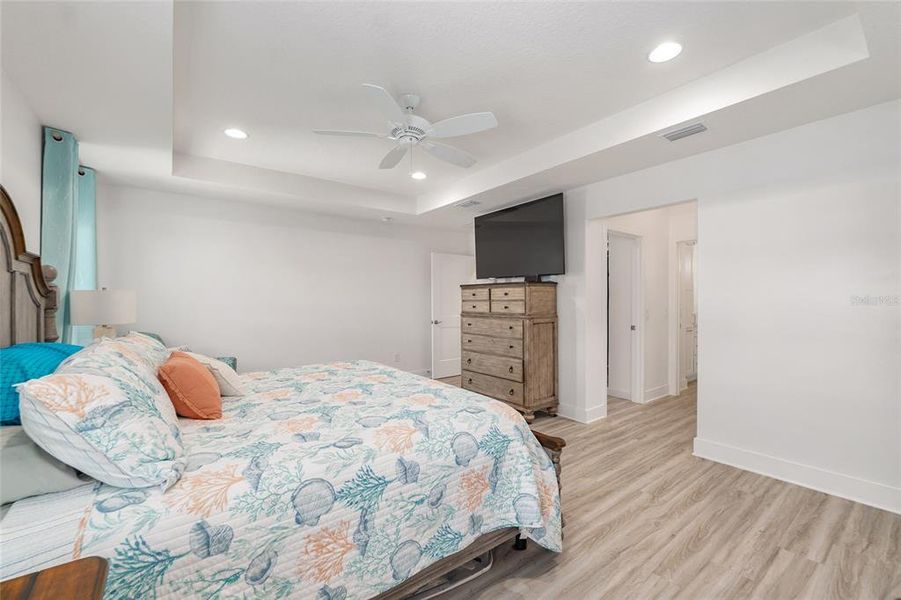 Furnished interior view inside a new home in , The Villages (Image 47).