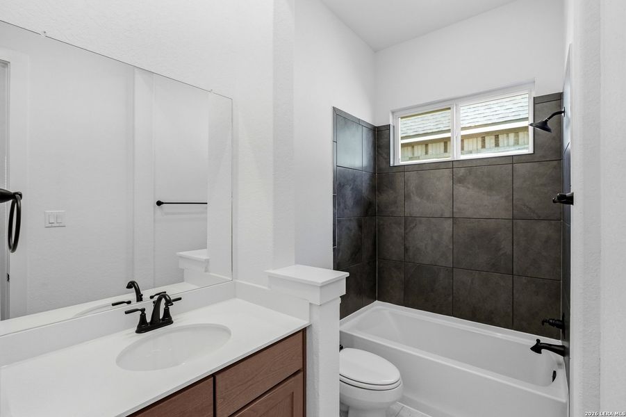 Furnished interior view inside a new home in Prominence Urban, San Antonio (Image 14).