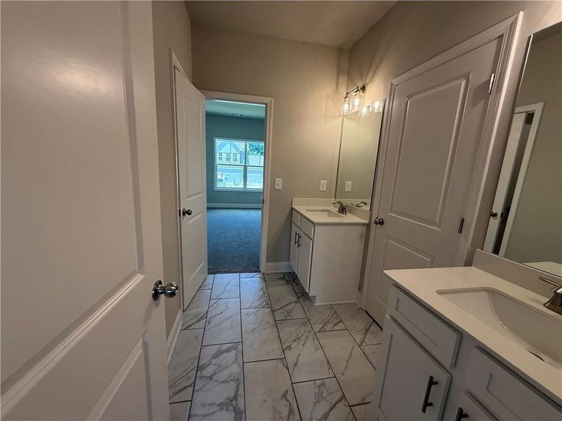 Furnished interior view inside a new home in , Hoschton (Image 7).