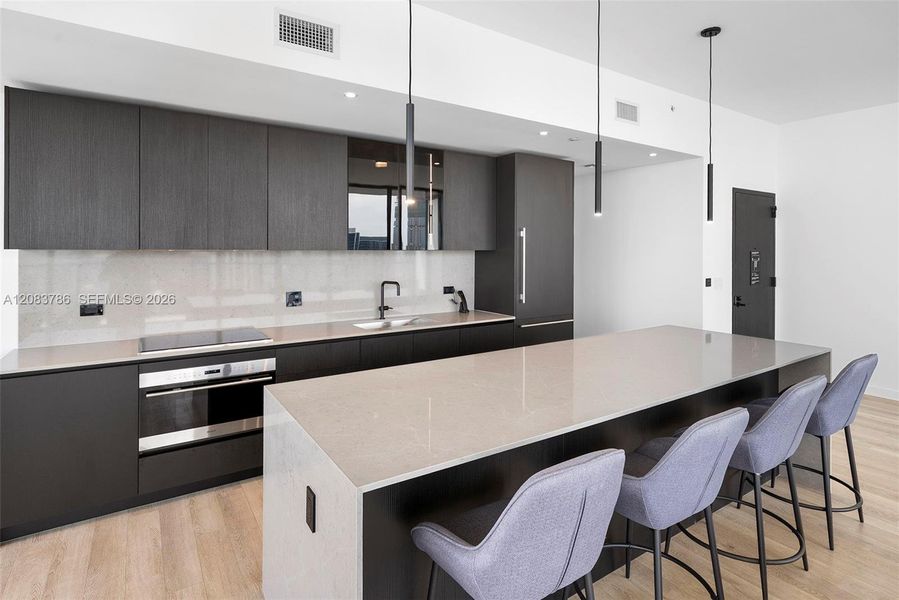 Furnished interior view inside a new home in , Miami Beach (Image 17). Furnished interior view inside a new home in , Miami Beach (Image 17).