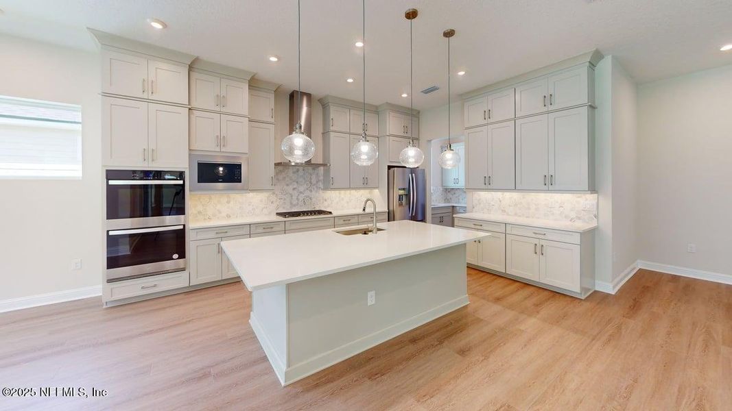 Furnished interior view inside a new home in RiverTown - Vista, St. Johns (Image 6).