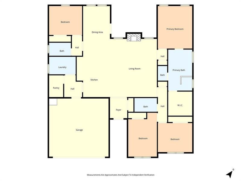 2D floor plan layout of this home in , Woodway, TX (Image 5). 2D floor plan layout of this home in , Woodway, TX (Image 5).