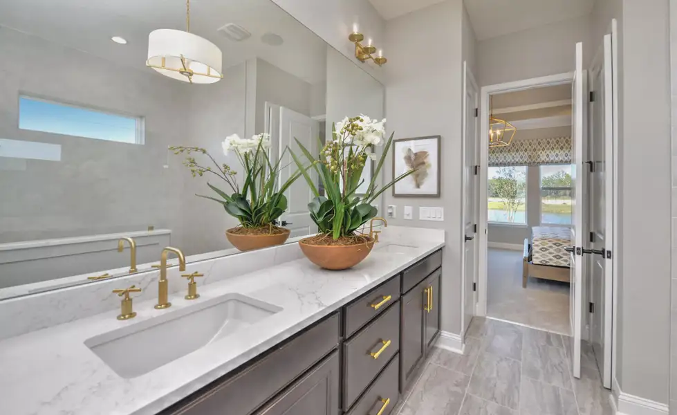 Furnished interior view inside a new home in SilverLeaf, St. Augustine (Image 18). Furnished interior view inside a new home in SilverLeaf, St. Augustine (Image 18).
