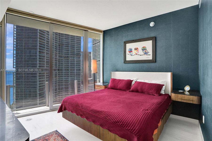 Furnished interior view inside a new home in , Miami (Image 28).