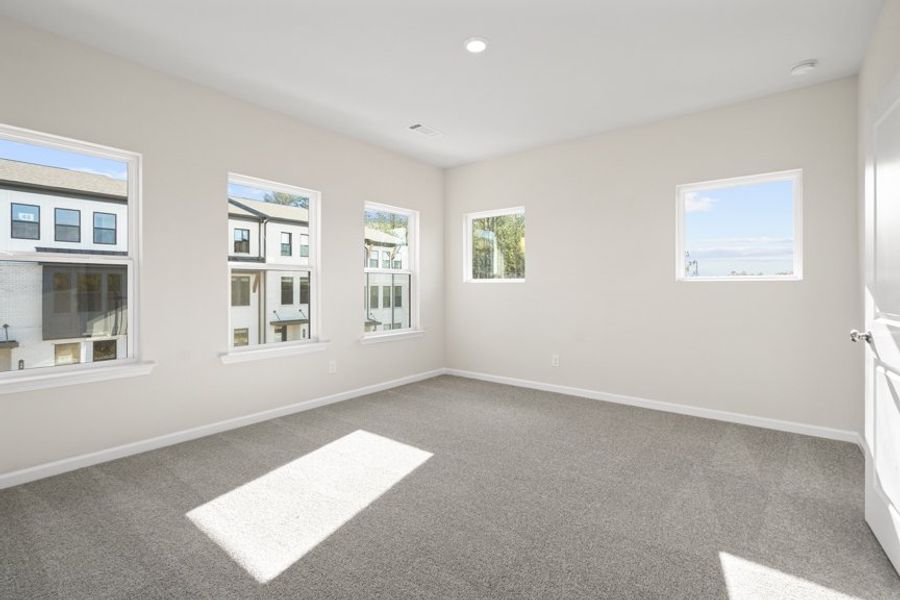 Representative unfurnished interior of a home built from the Collins by Taylor Morrison in Henson Square, Lawrenceville (Image 12).