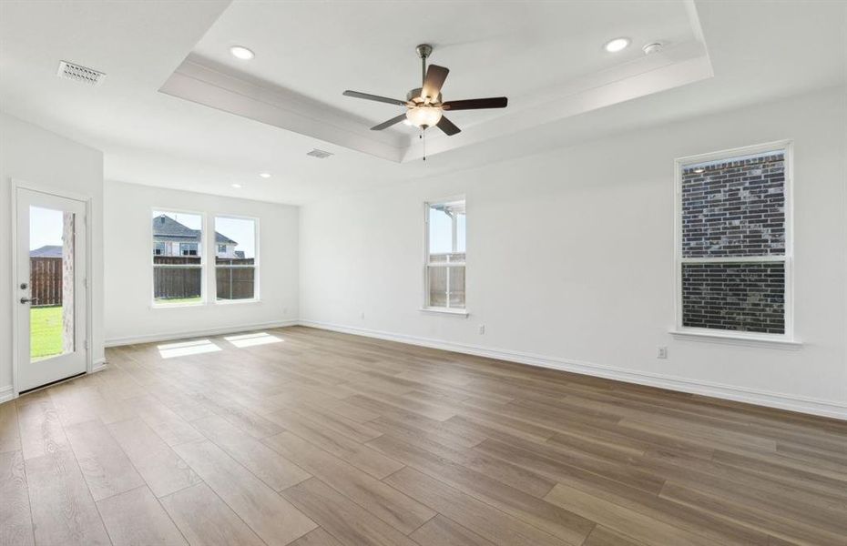 lSunlit gathering room designed for relaxation and entertainment *Real home pictured lSunlit gathering room designed for relaxation and entertainment *Real home pictured