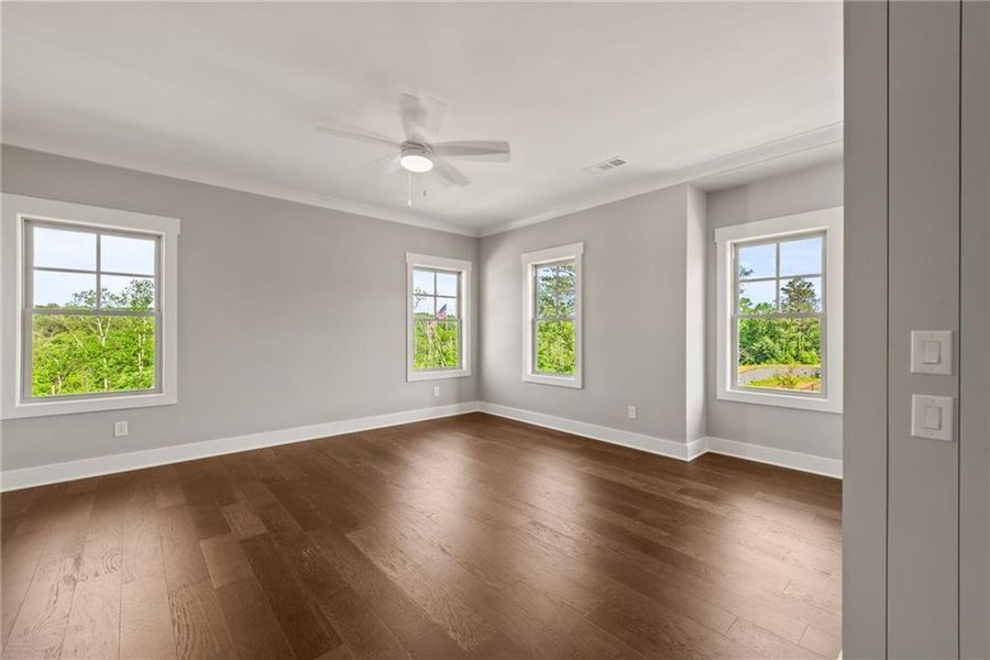 Spacious, unfurnished interior of a new home in , Woodstock (Image 25).