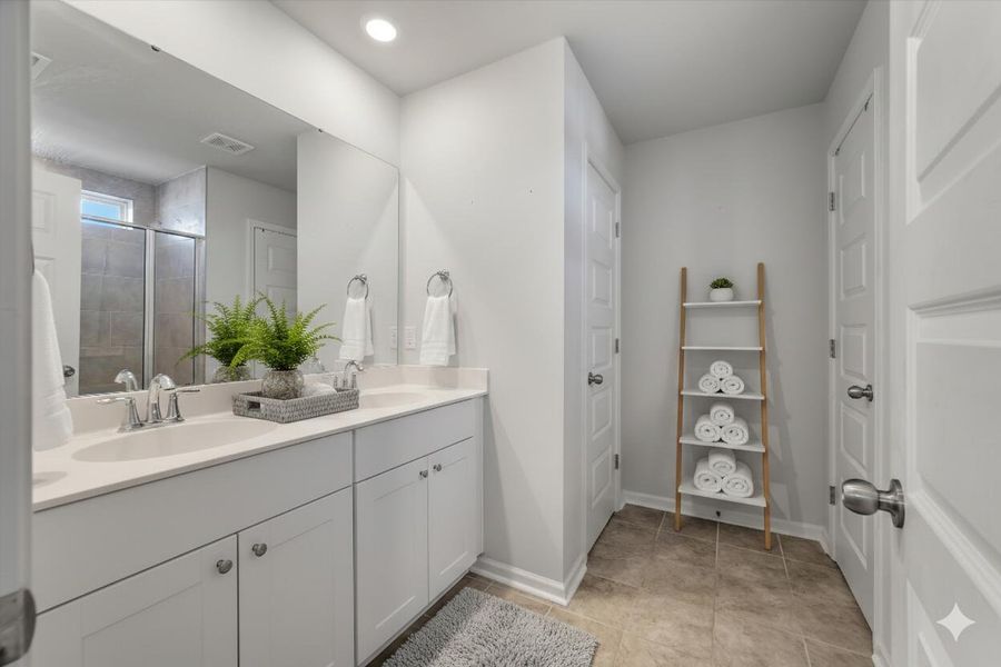 Furnished interior view inside a new home in Sweetgrass at Summers Corner, Summerville (Image 19).