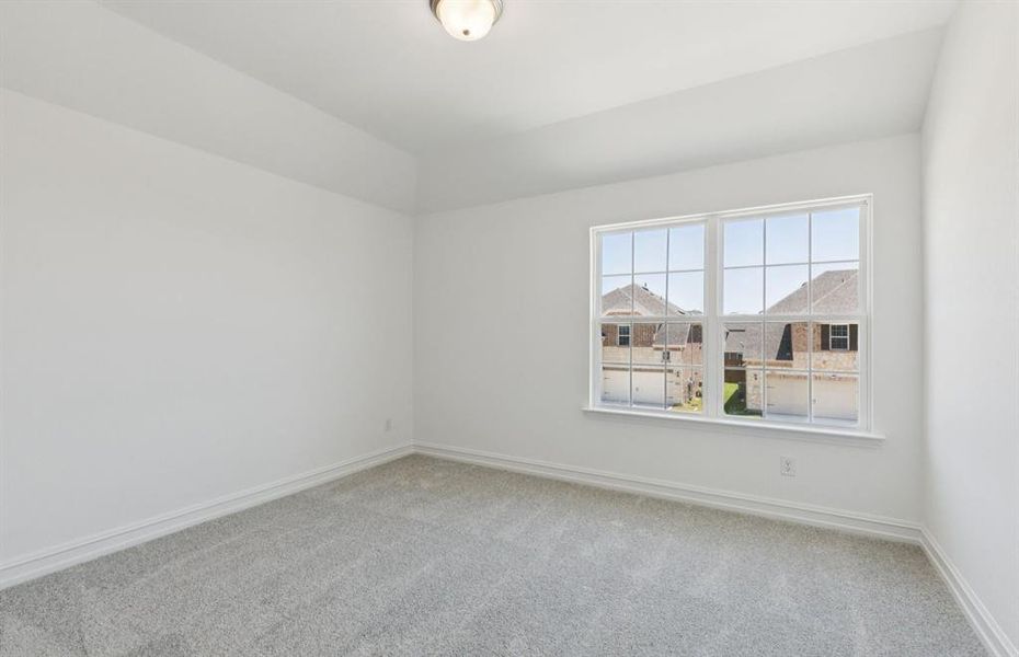 Roomy secondary bedroom with extensive closet storage *Real home pictured Roomy secondary bedroom with extensive closet storage *Real home pictured