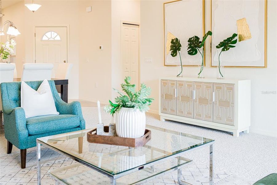 Furnished interior view inside a new home in , Winter Haven (Image 2).