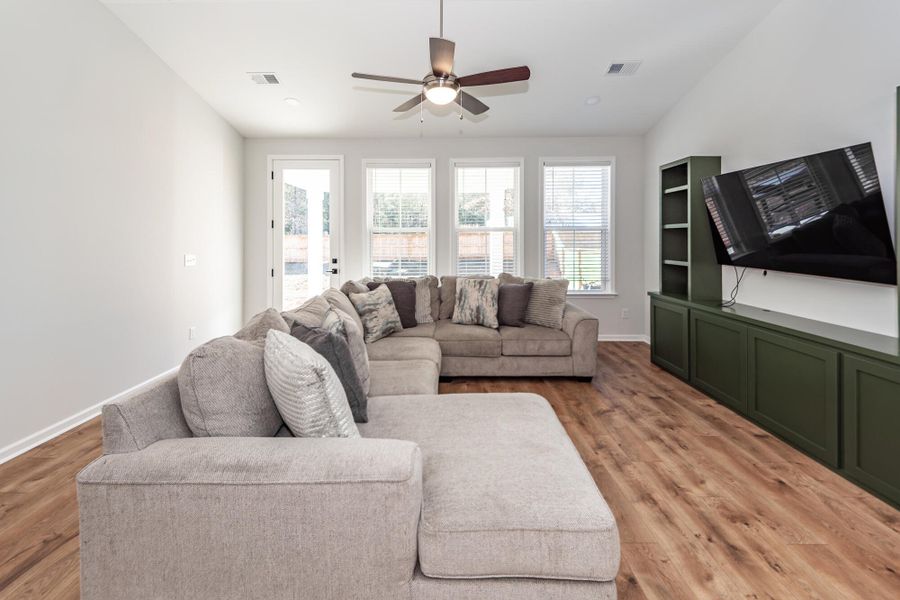 Furnished interior view inside a new home in High Point at Foxbank, Moncks Corner (Image 31).