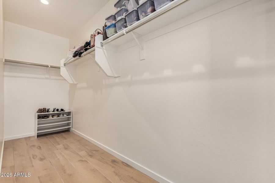 Large Primary Closet