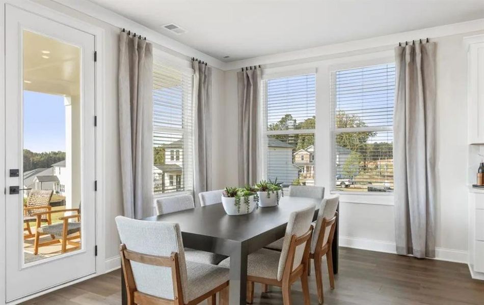 Furnished interior view inside a new home in River Pointe, Monroe (Image 6).