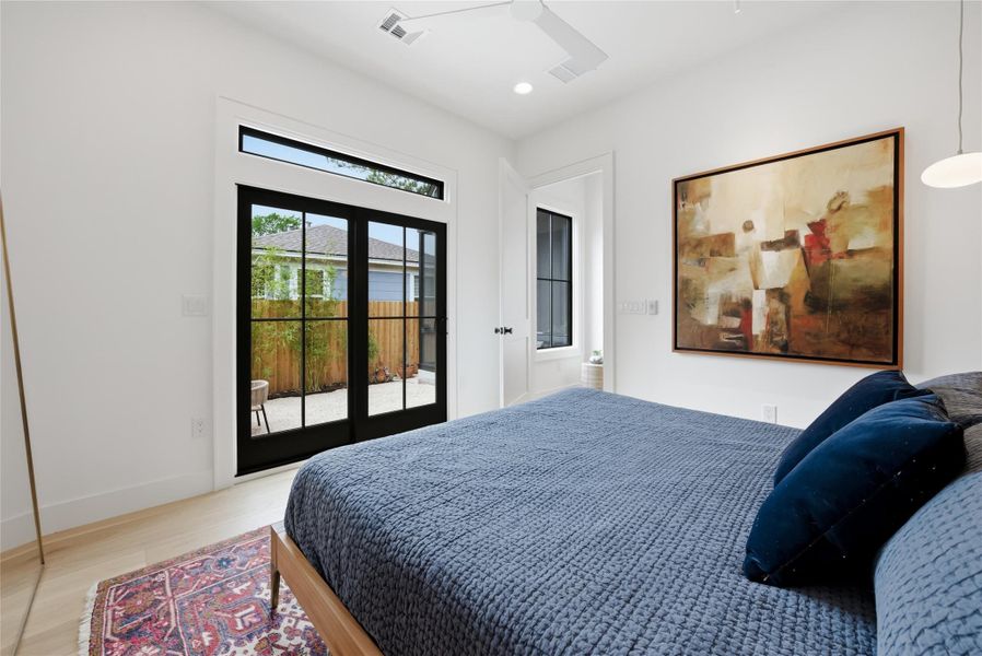 Furnished interior view inside a new home in , Austin (Image 18).