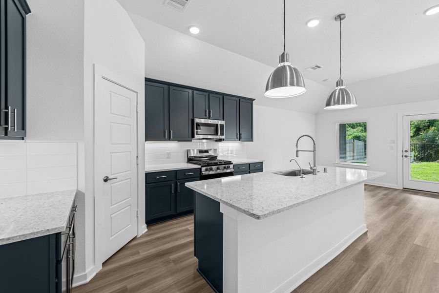 Furnished interior view inside a new home in Summerview, Fulshear (Image 4). Furnished interior view inside a new home in Summerview, Fulshear (Image 4).