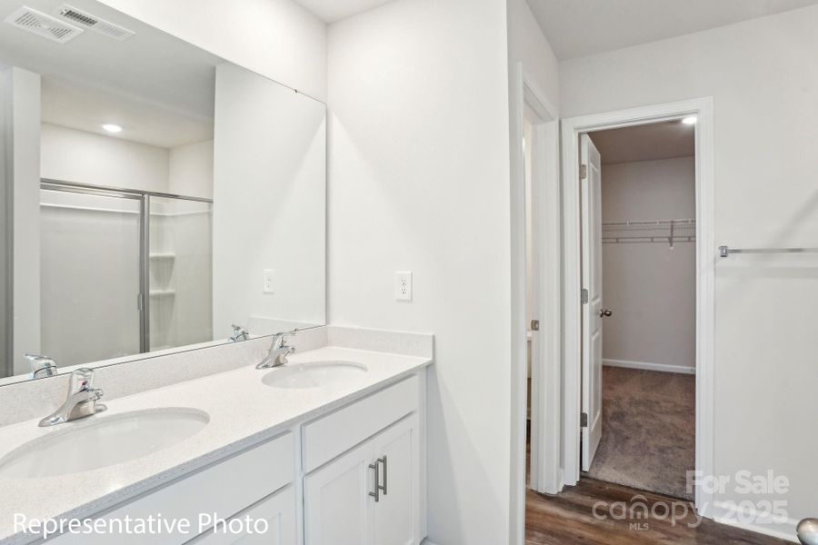 Furnished interior view inside a new home in Sonoma Hills, Charlotte (Image 3).