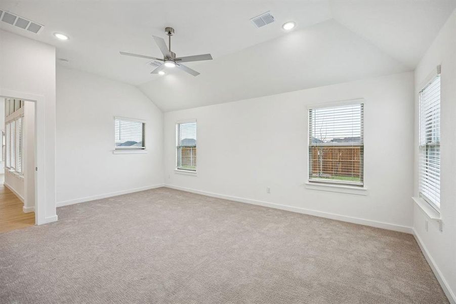 Primary Suite in the Gilmour II home plan by Trophy Signature Homes – REPRESENTATIVE PHOTO Primary Suite in the Gilmour II home plan by Trophy Signature Homes – REPRESENTATIVE PHOTO