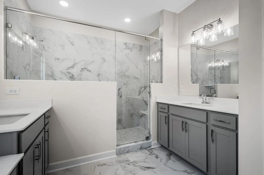 The Courtland C Primary Suite Bathroom